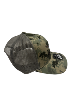 Ugly Fishing digital camo trucker hat