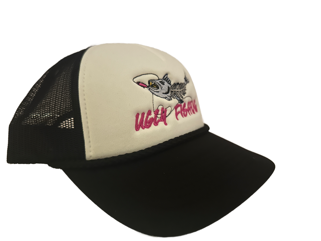 Ugly Fishing Foam trucker Black/white/black