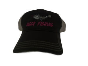 Grey/White Ugly Fishing hat
