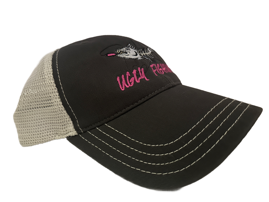Grey/White Ugly Fishing hat