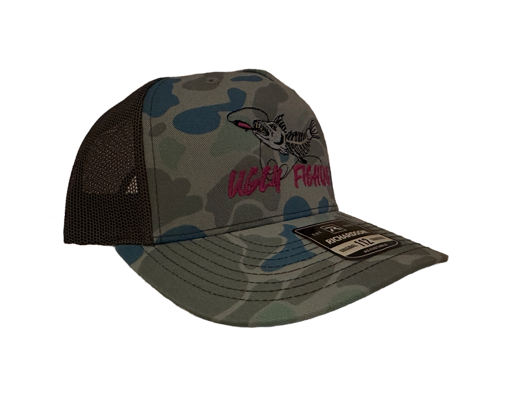 Ugly Fishing Blue/gray duck camo *Hottest Selling Hat*